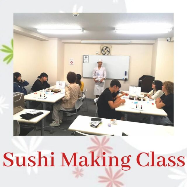 < Sushi Making Class on July 18>
Sushi Making Class for students in a Japanese language school.
What they made looked so beautiful.
https://www.tokyo-sushi-making-tour.com

#sushipose #sushimaking #sushi #tokyotrip #sushiclass #cookingclasstokyo #thingstodointokyo #tokyosushi #寿司体験 #国際交流 #日本文化体験 #文化体験 #外国人と繋がりたい #寿司教室